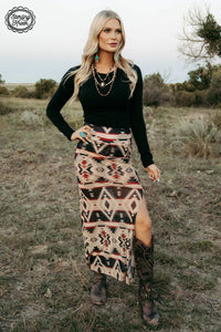 Santa Fe Slit Skirt