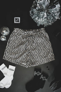 Aztec illusion shorts