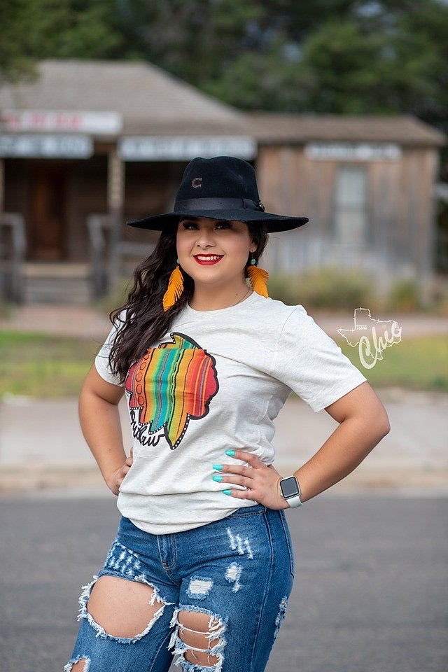 Serape Indian Outlaw Tee