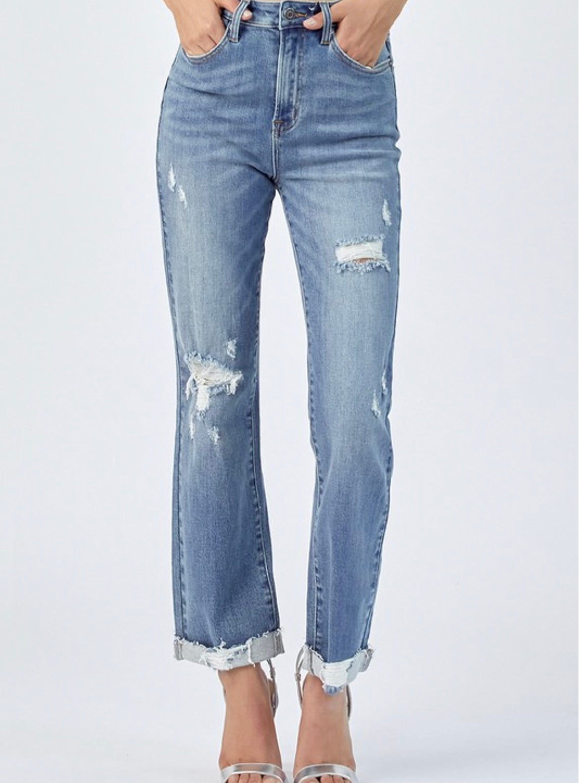 Vintage Straight Leg Jeans on