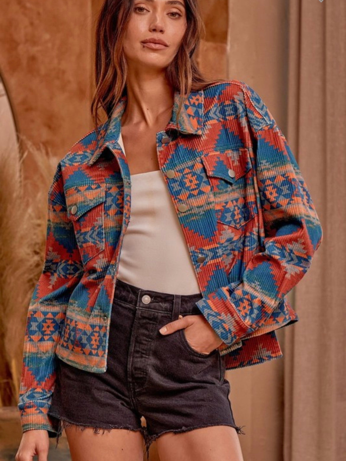 Chic Aztec Jacket