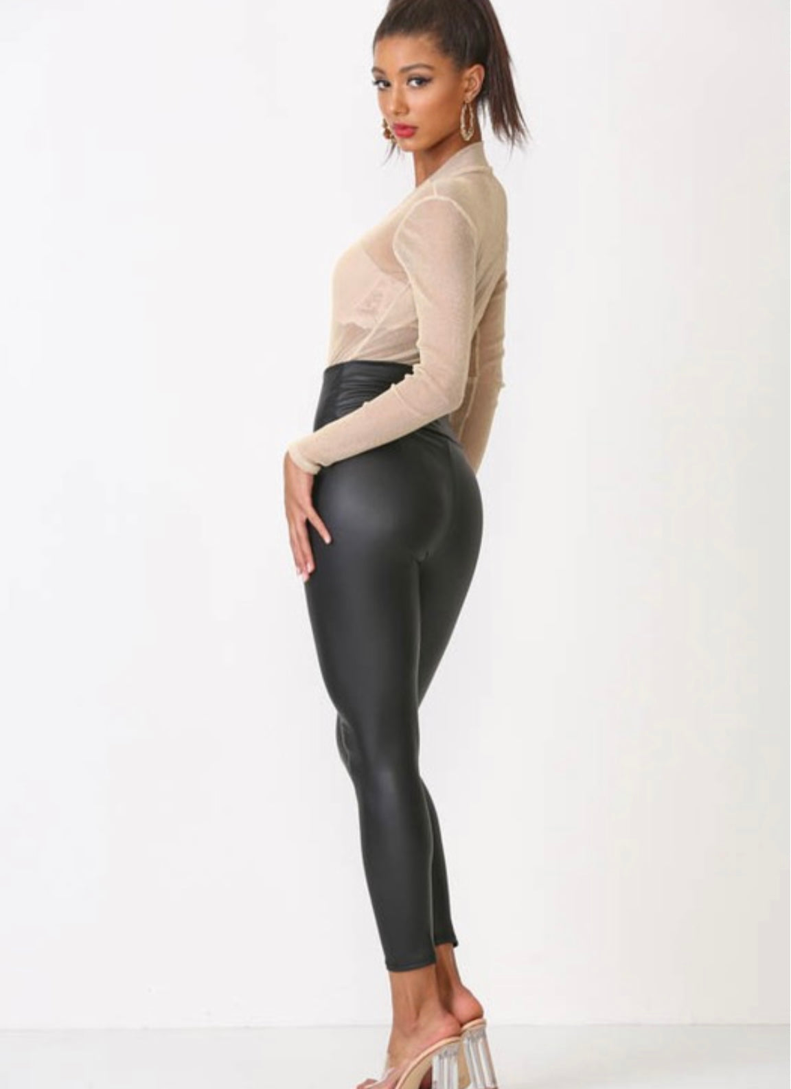 Faux Leather Leggings