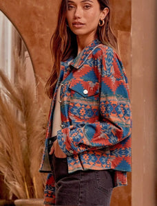 Chic Aztec Jacket