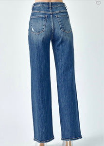 The Lariat Wide Leg Jeans