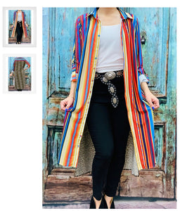 Serape Duster