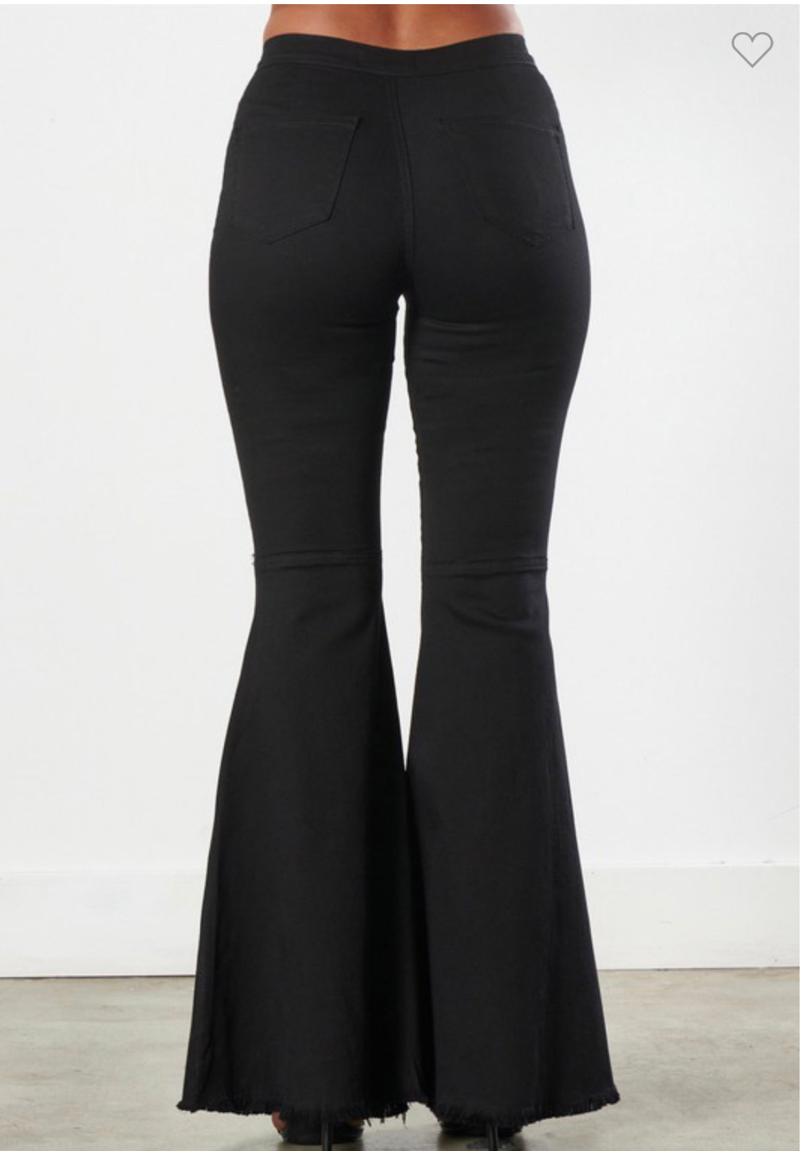 High Rise Black Flares